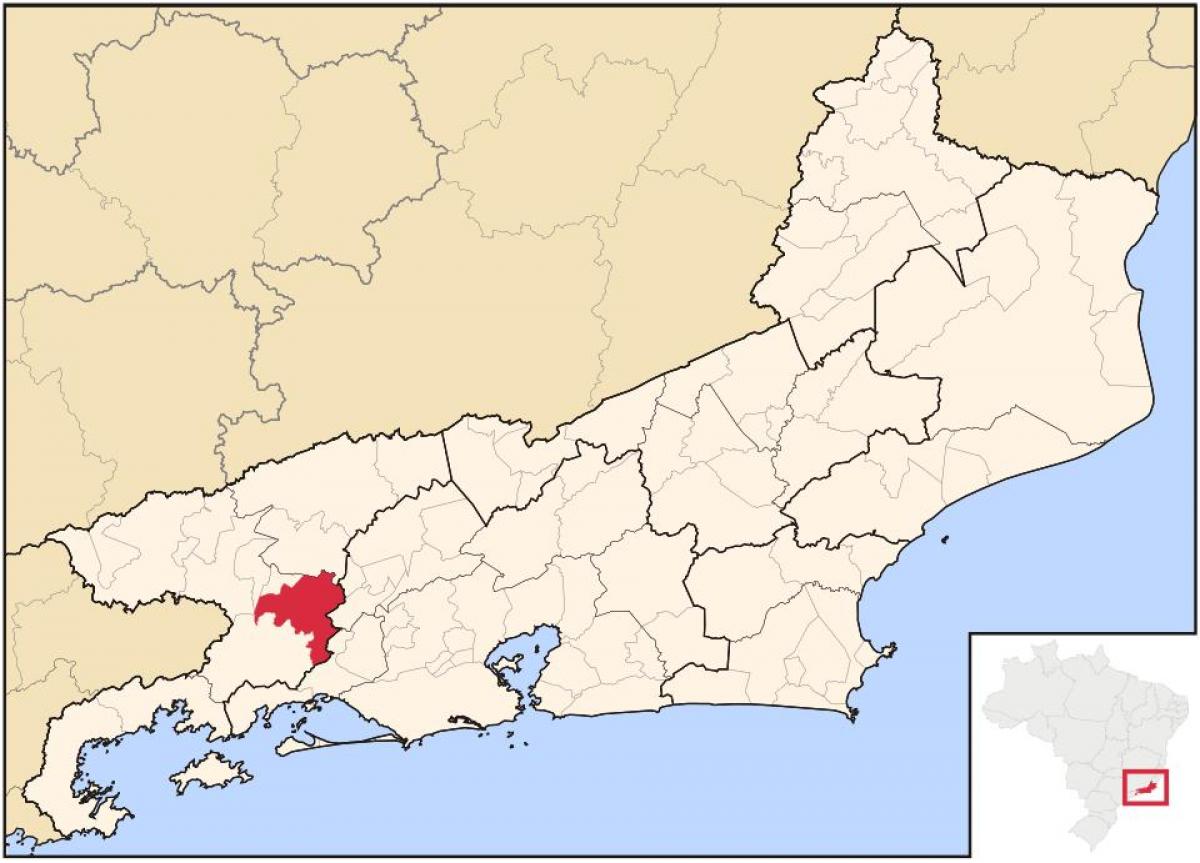 Карта на Piraí