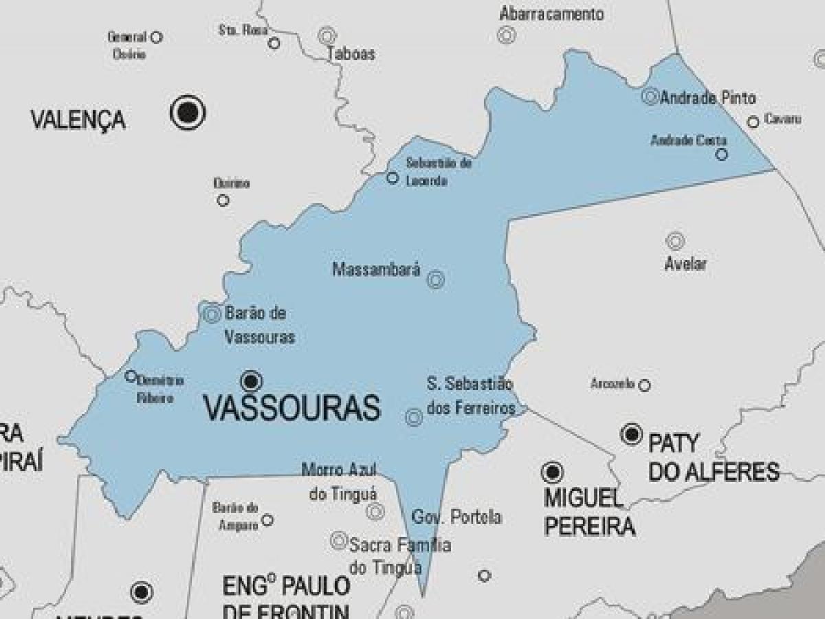 Карта на Varre-Саи општината