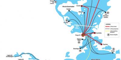 Карта на CCR Barcas