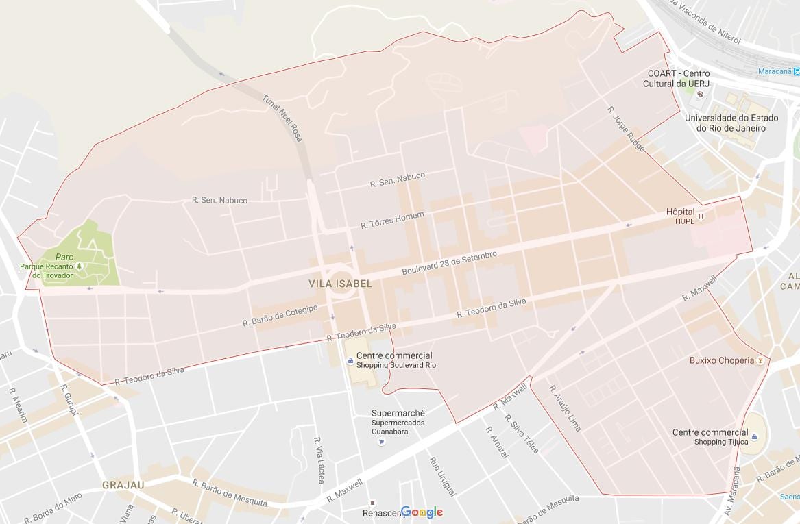 Мапа на Вила Изабел