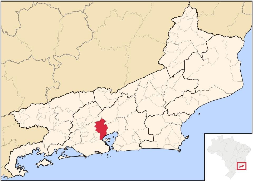 Карта на Дуке де Caxias