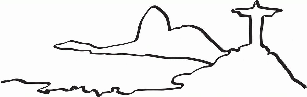 Карта на Рио де Жанеиро боење