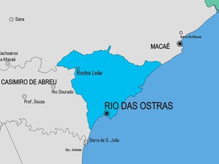 Карта на Рио де Жанеиро општината