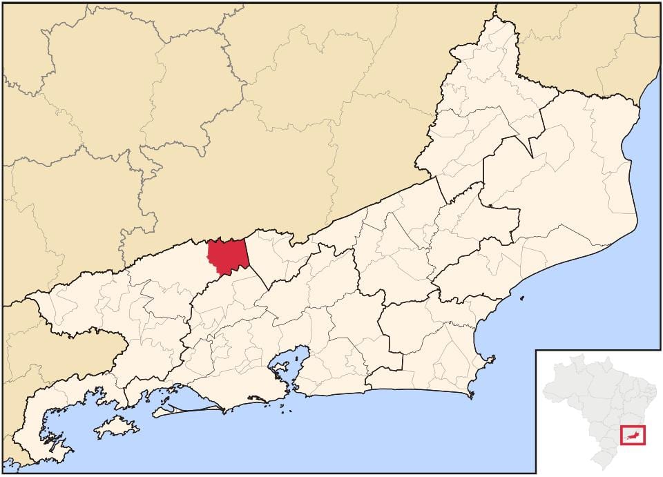 Карта на Рио das Флорес