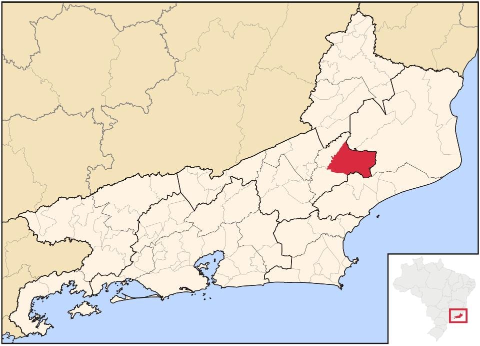 Карта на Санта Марија Madalena
