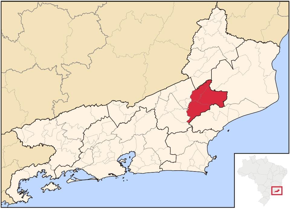 Карта на Санта Марија Madalena