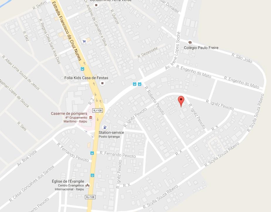 Карта на Bairro Peixoto