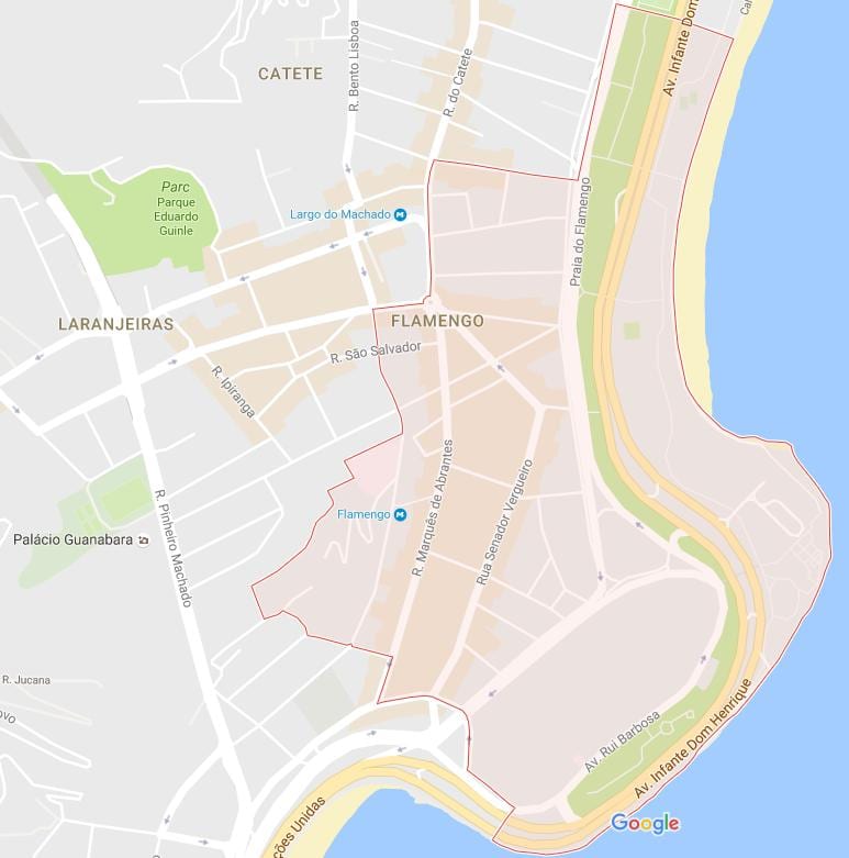 Карта на Flamengo