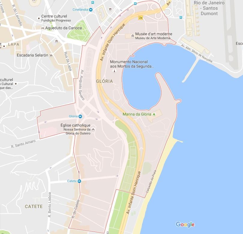 Карта на Glória
