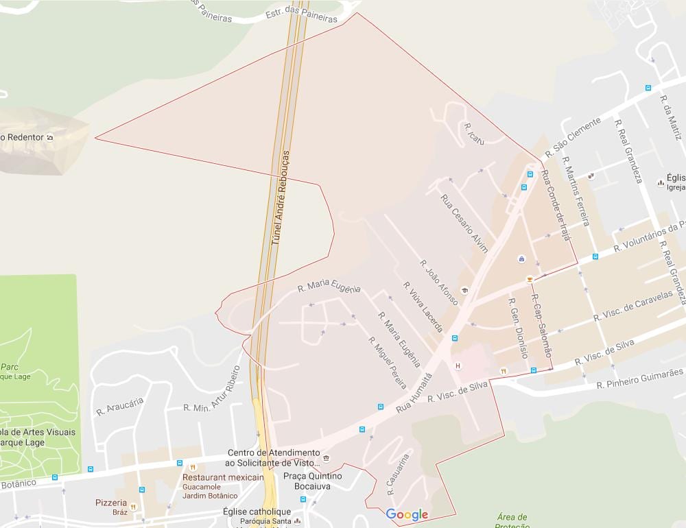 Карта на Humaitá