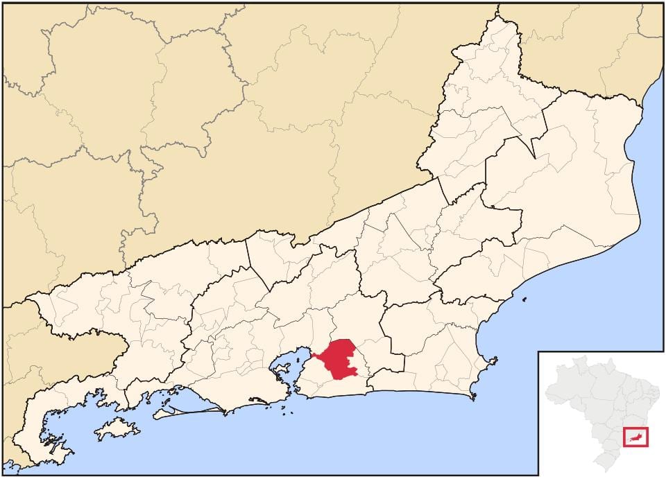Карта на Itaboraí