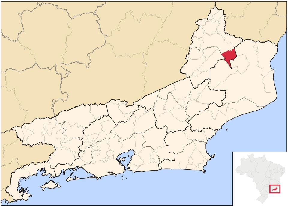 Карта на Italva