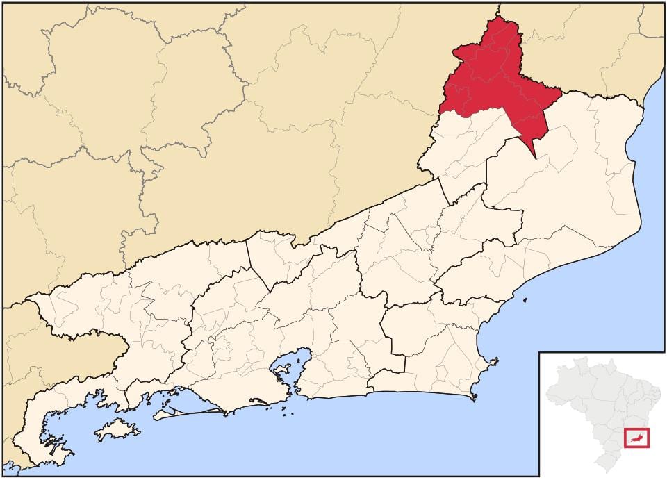 Карта на Itaperuna