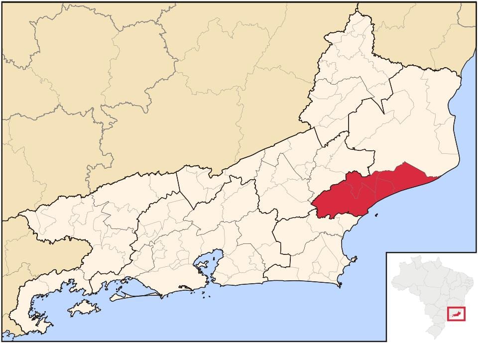 Карта на Macaé