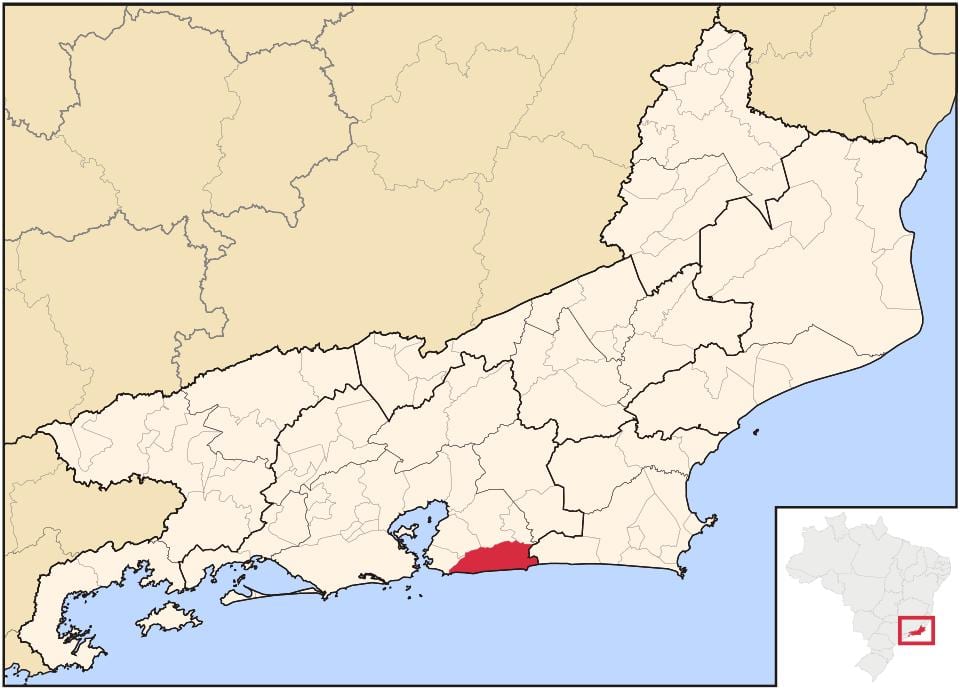 Карта на Maricá
