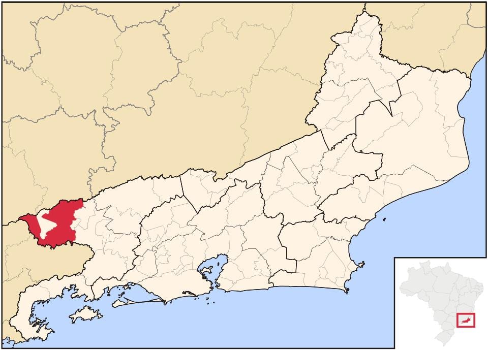 Карта на Resende