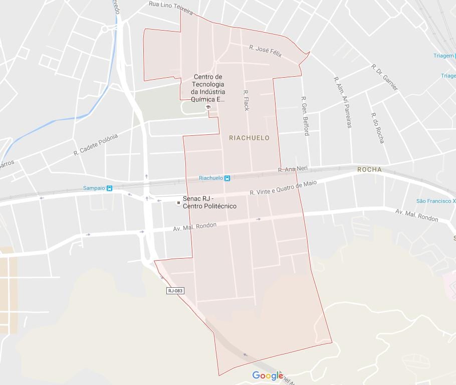 Карта на Riachuelo