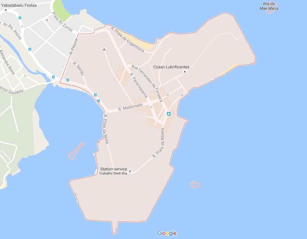 Карта на Ribeira