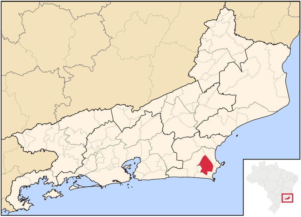 Карта на São Педро де Aldeia