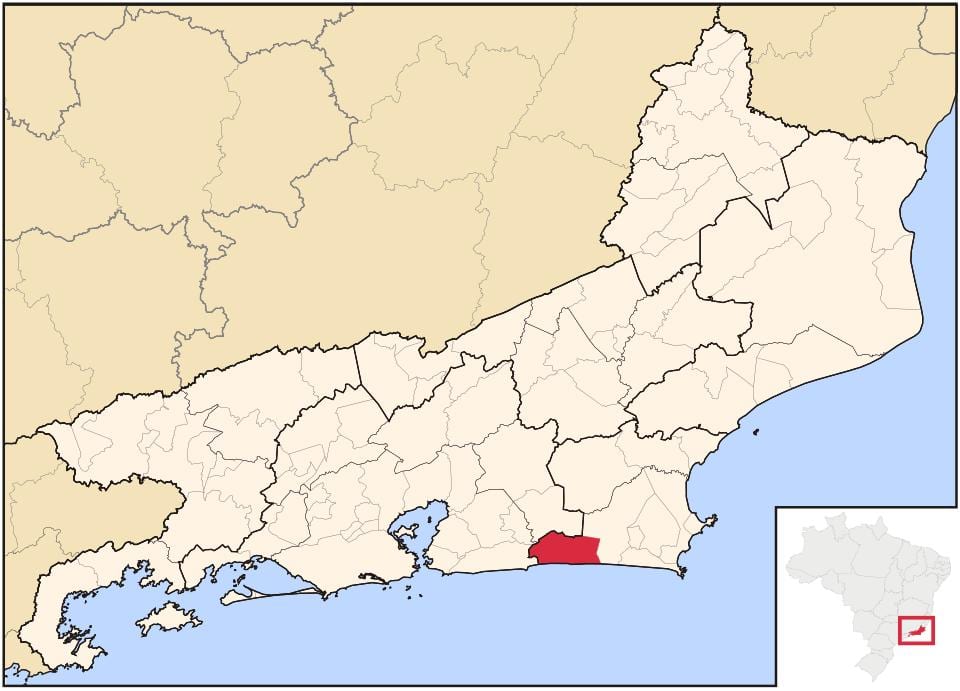 Карта на Saquarema