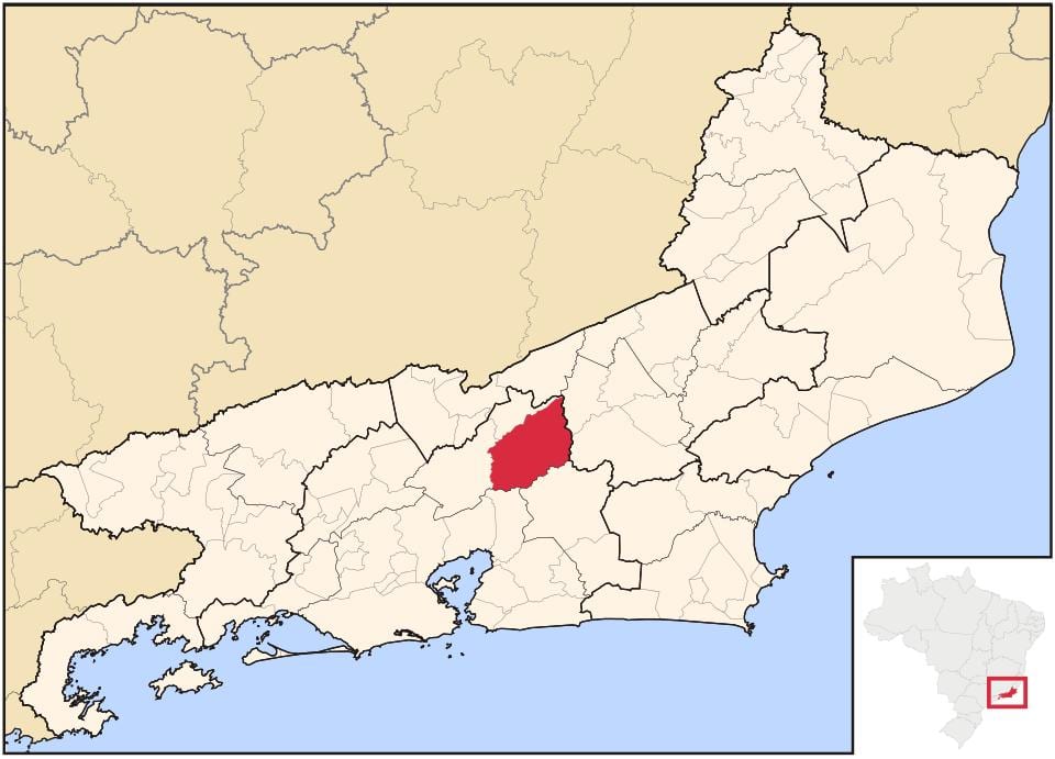 Карта на Teresópolis