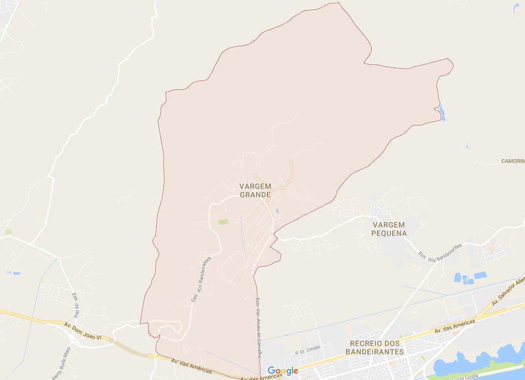 Карта на Vargem Гранде