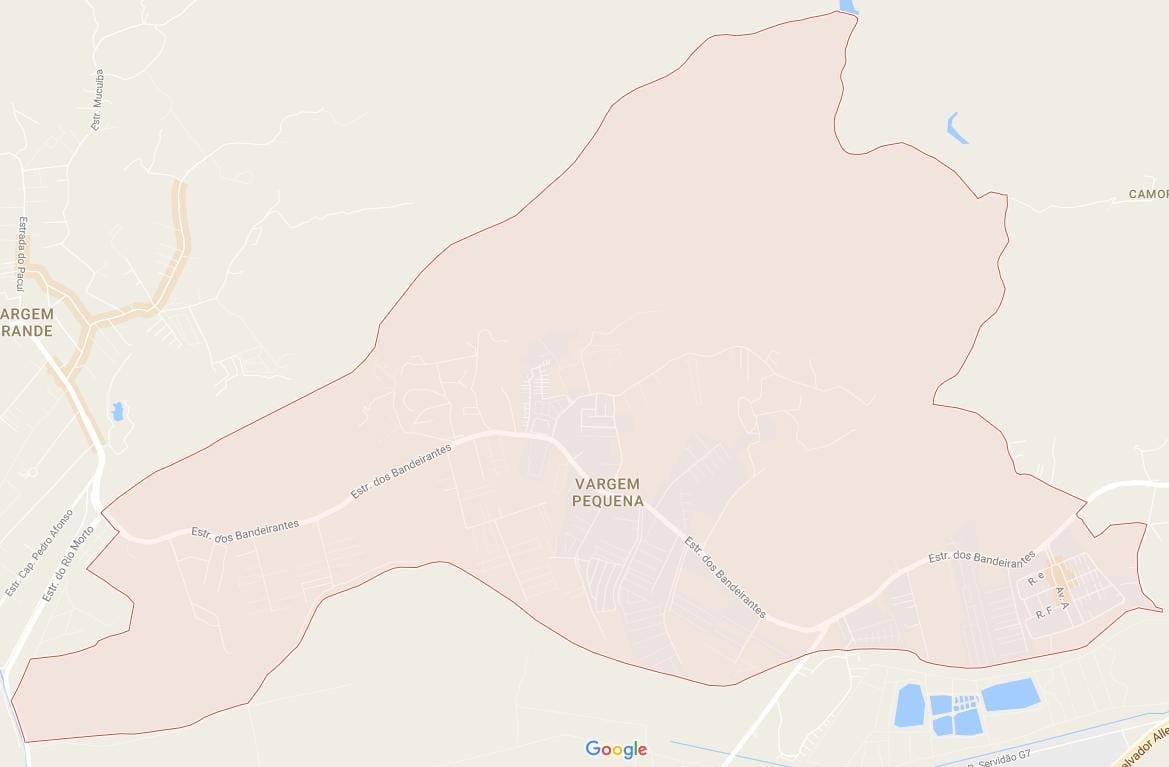 Карта на Vargem Pequena