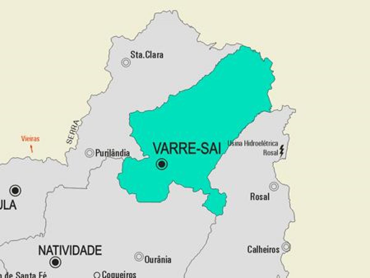 Карта на Волта Redonda општината