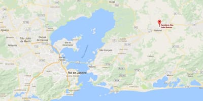 Карта на гробиштата São João Батиста
