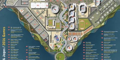Карта на Олимпискиот Парк