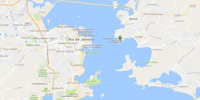 Карта на плажа Боа Viagem