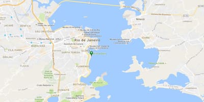 Карта на плажа Flamengo