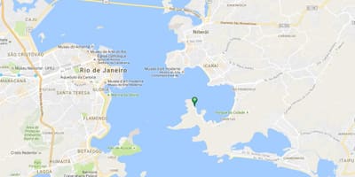Карта на плажа Jurujuba