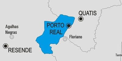 Мапа на Порто Вистински општината