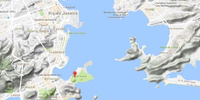 Карта на Ридот на Urca