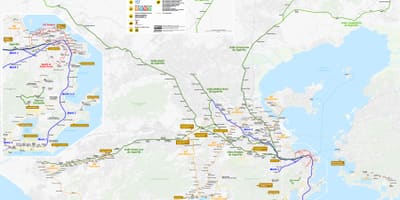 Карта на Рио де Жанеиро транспорт