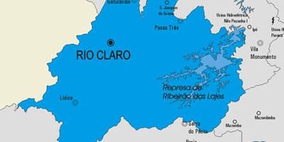 Карта на Рио Claro општината
