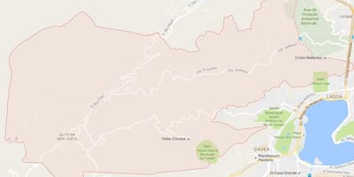Карта на Alto da Boa Vista