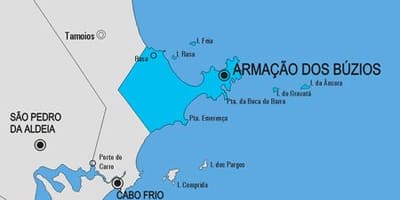 Карта на Armação dos Búzios општината