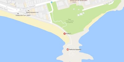 Карта на Arpoador