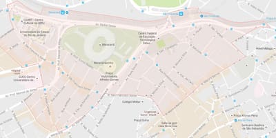 Карта на bairro Maracanã