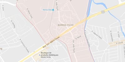 Карта на Barros Filho