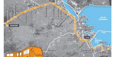 Карта на BRT TransBrasil