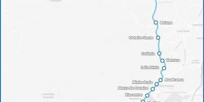 Карта на BRT TransOlimpica