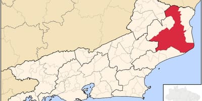 Карта на Campos dos Goytacazes