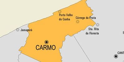 Карта на Cardoso Moreira општината