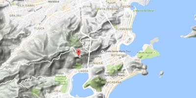 Карта на Corcovado