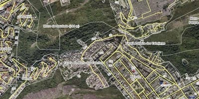 Карта на favela Ladeira dos Tabajaras