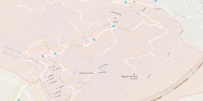 Карта на favela Rocinha