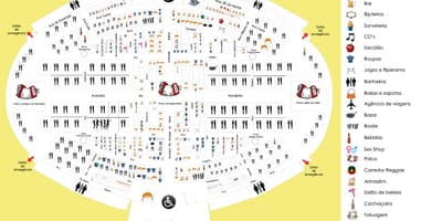 Карта на Feira de São Cristóvão